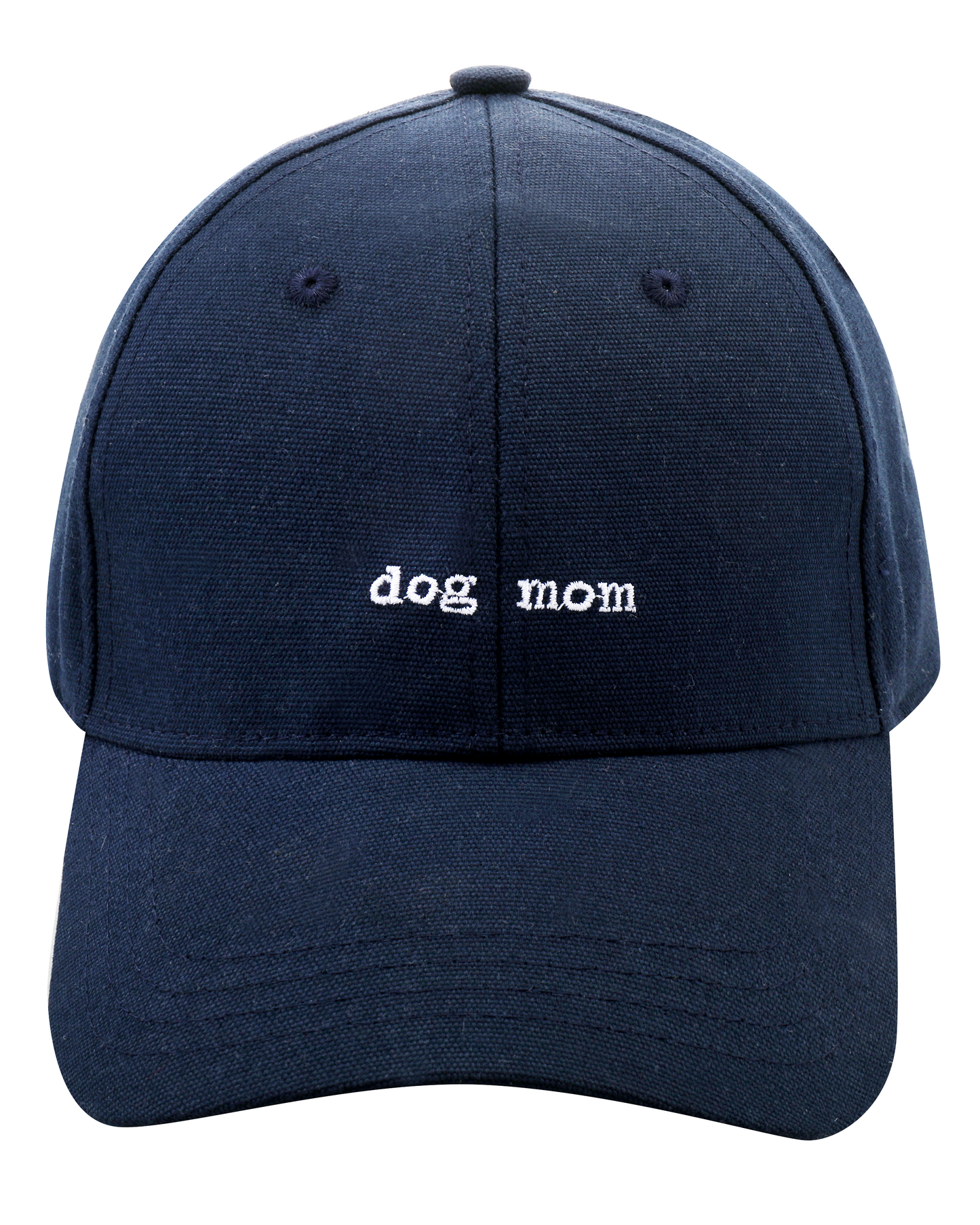 Dog Mom Navy Baseball Hat