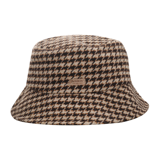 Houndstooth Bucket Hat