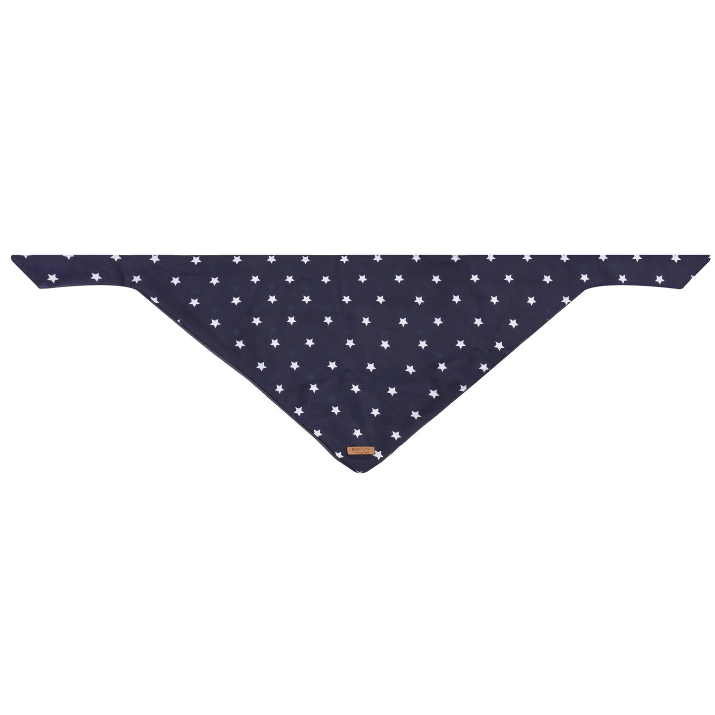 Navy & White Stars Printed Bandana