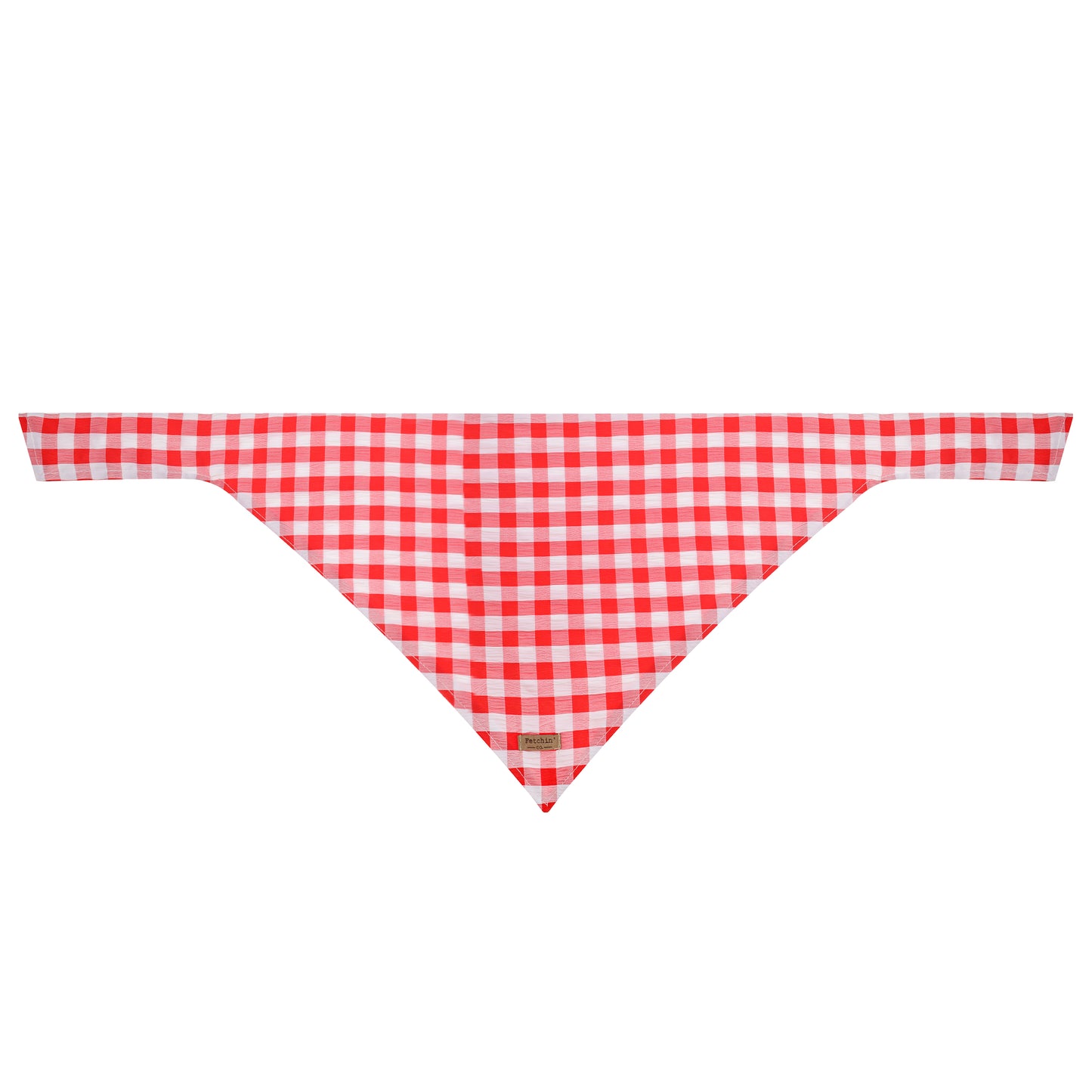 Red Gingham Bandana