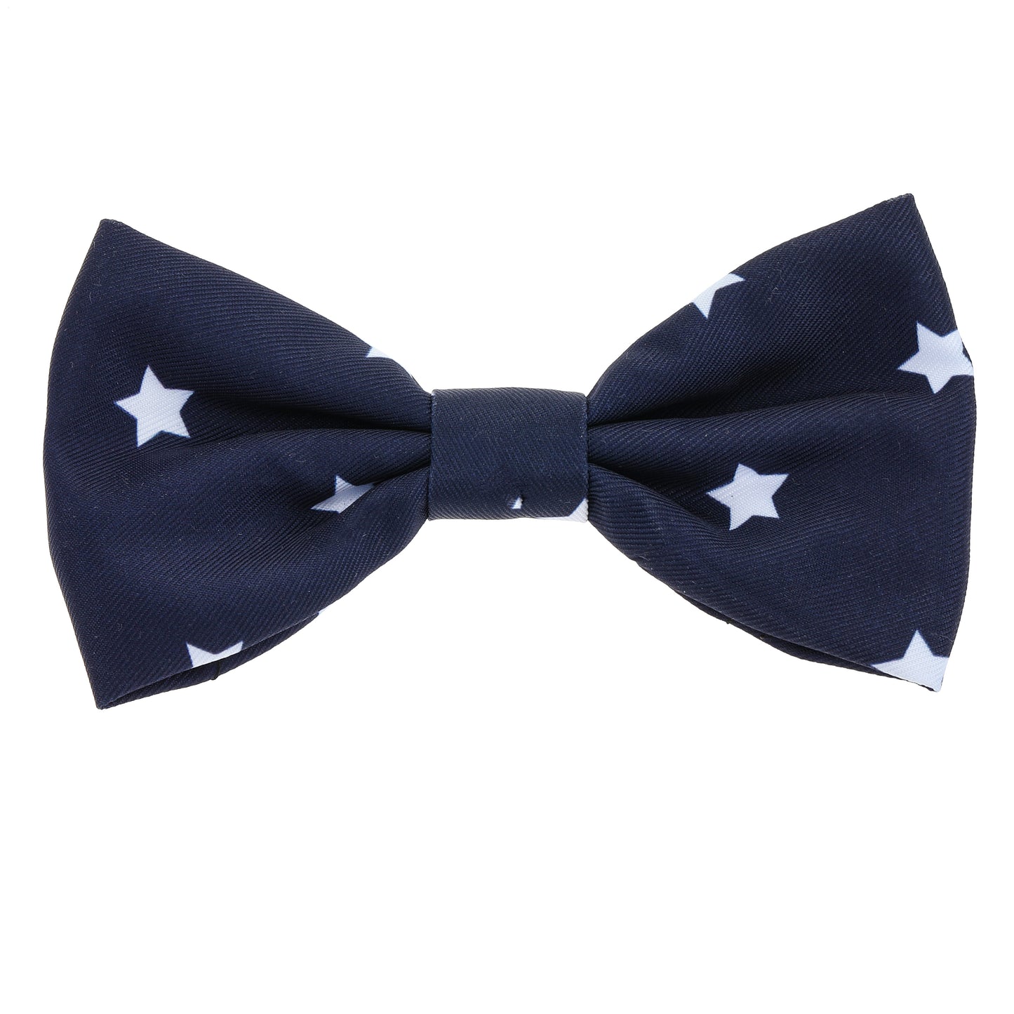 Navy & White Stars Collar Bow Tie