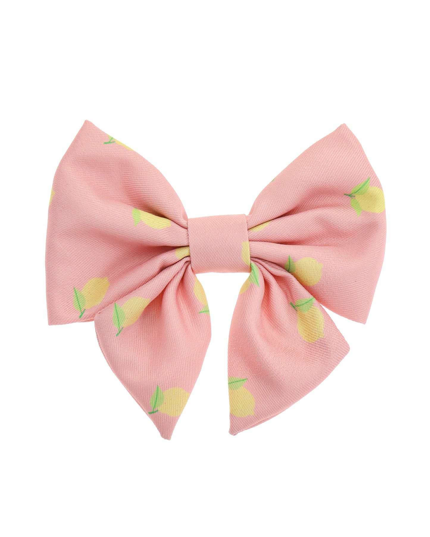 Pink Lemonade Collar Bow