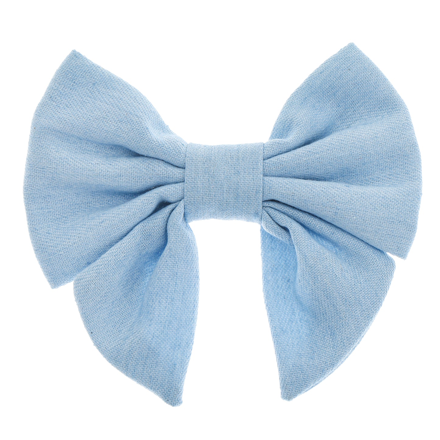 Chambray Collar Bow