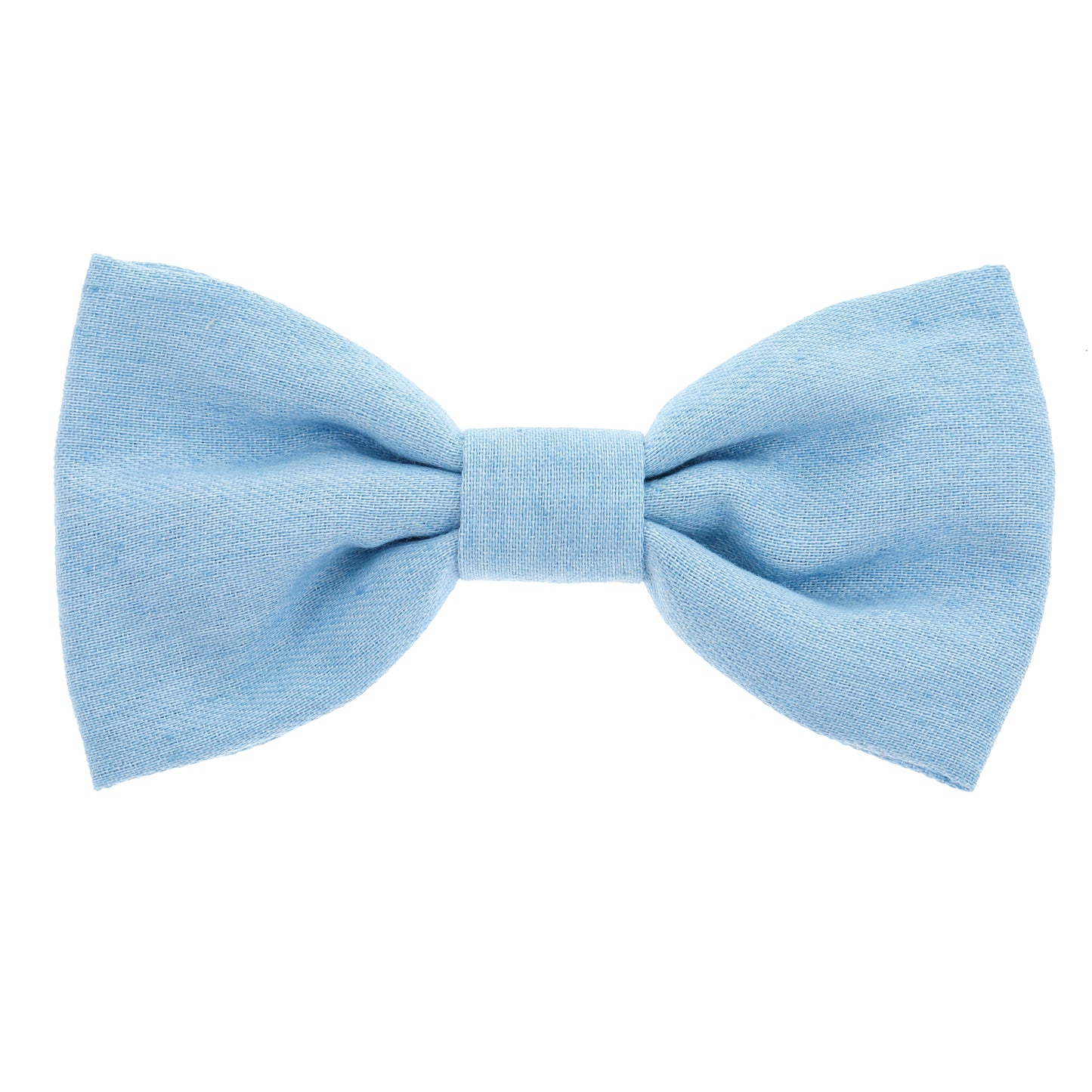 Chambray Collar Bow Tie