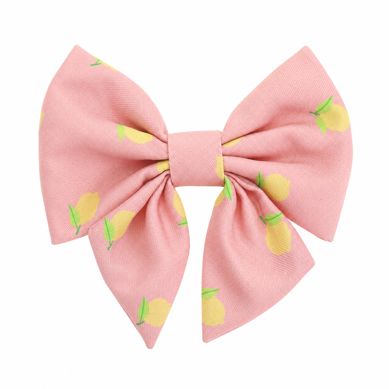 Pink Lemonade Collar Bow
