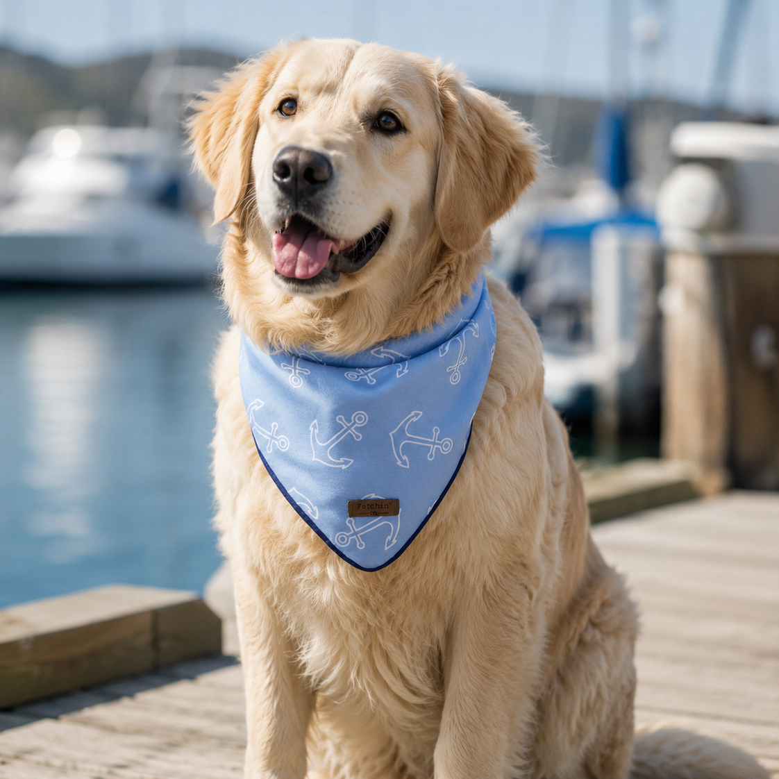 Anchor Printed Bandana