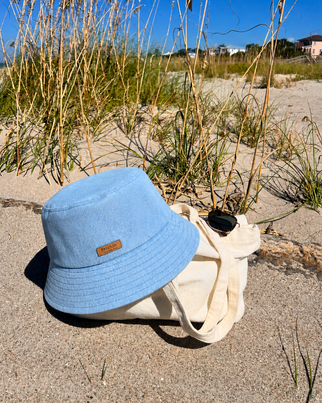 Chambray Bucket Hat