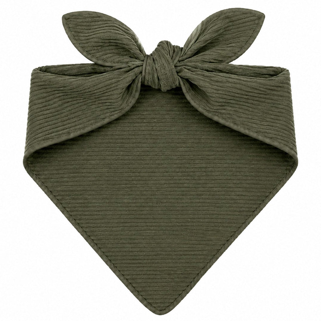 Green Corduroy Bandana