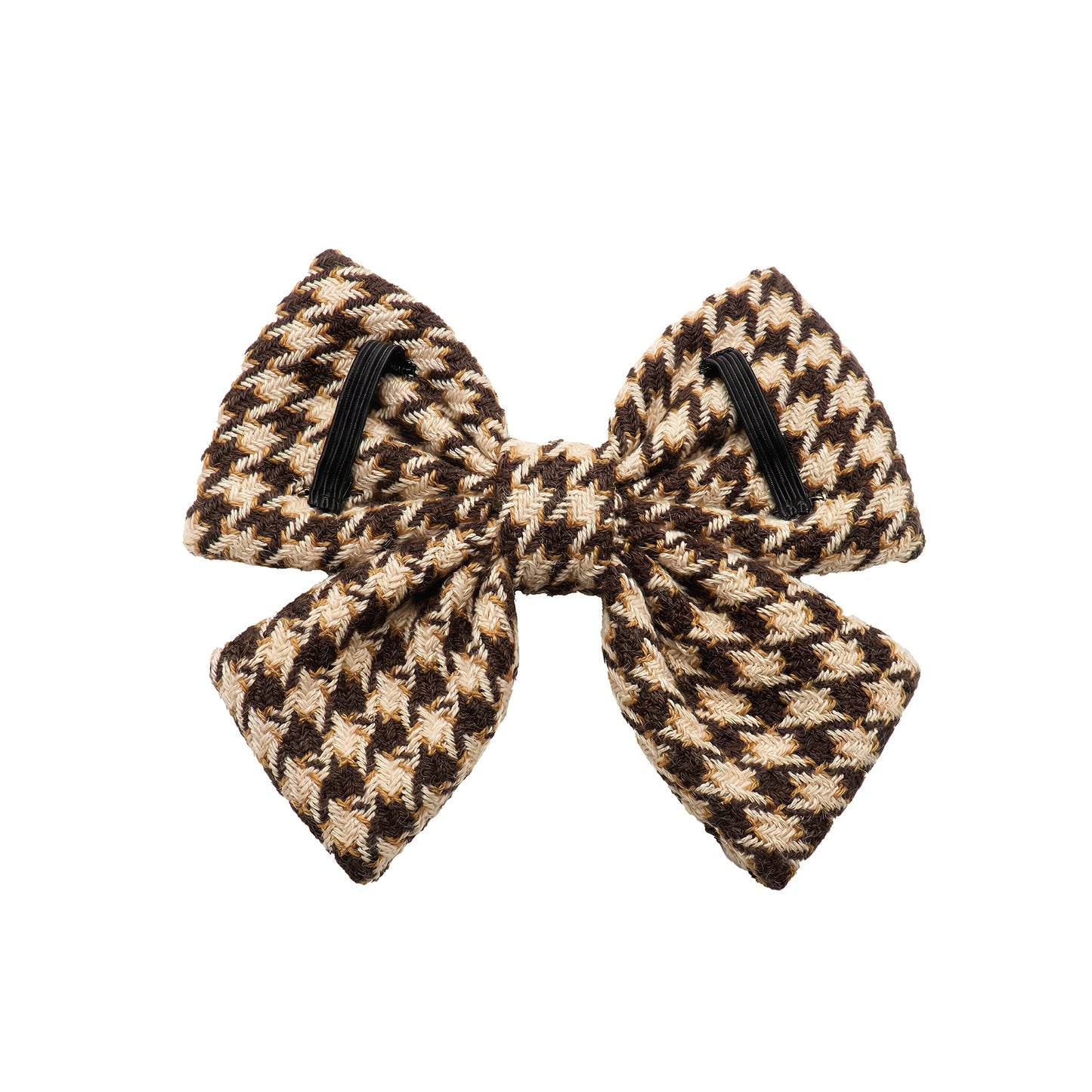 Houndstooth Collar Bow