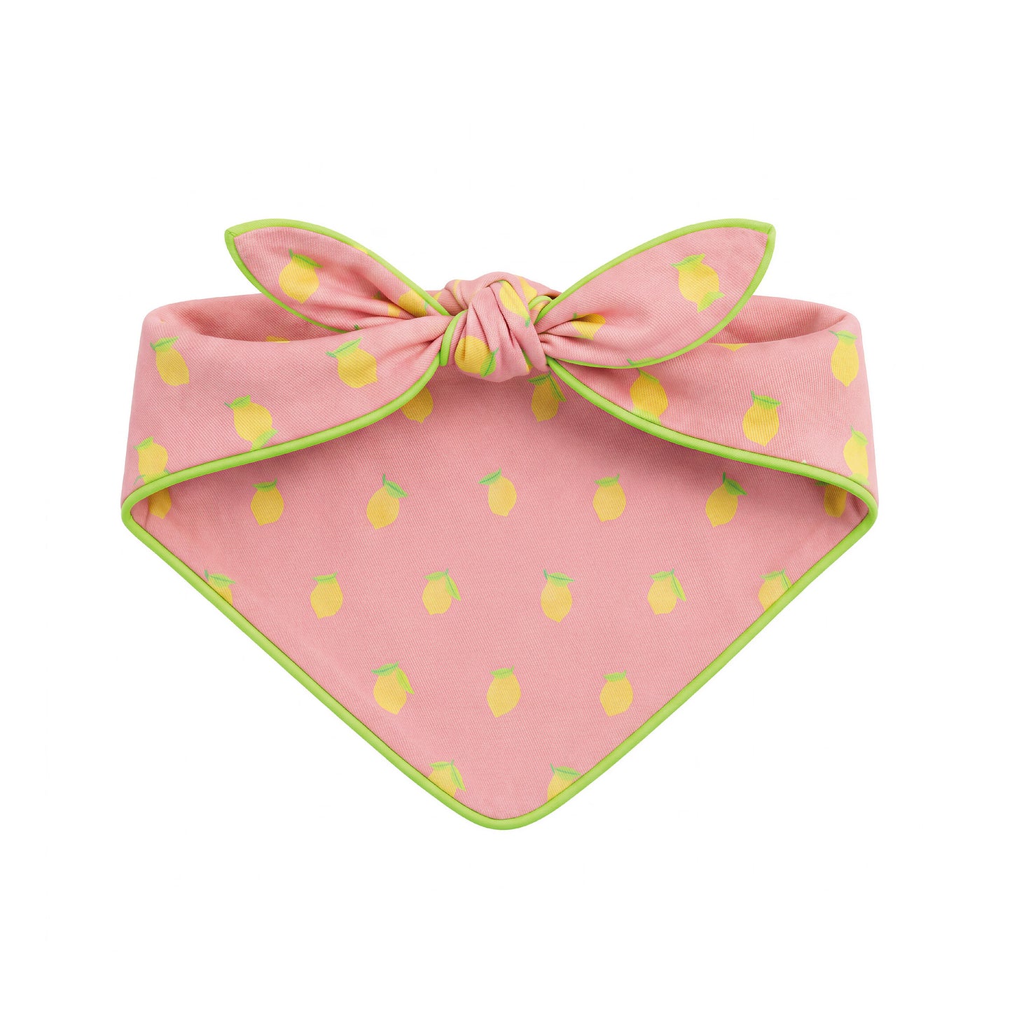 Pink Lemonade Printed Bandana