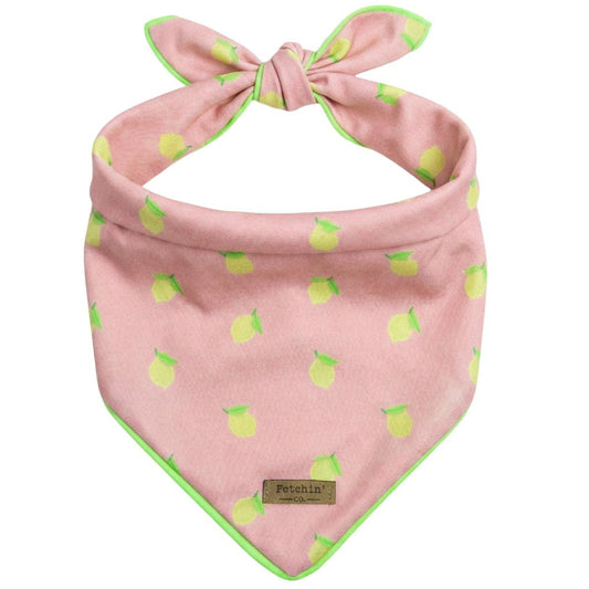Pink Lemonade Printed Bandana