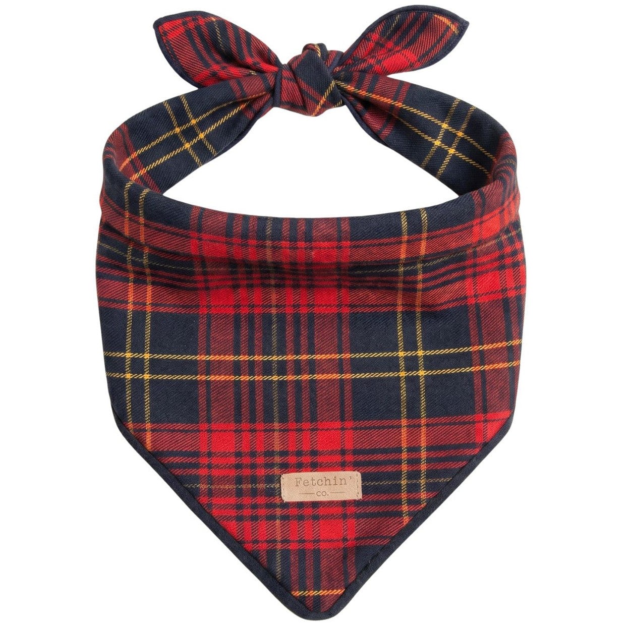 Red Plaid Bandana