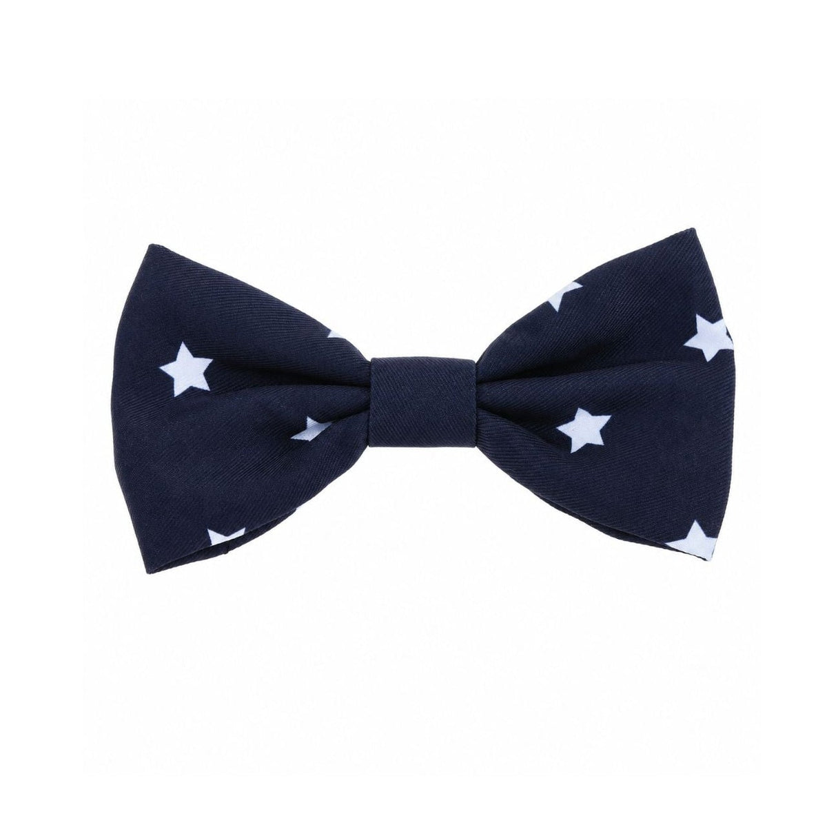 Navy & White Stars Collar Bow Tie