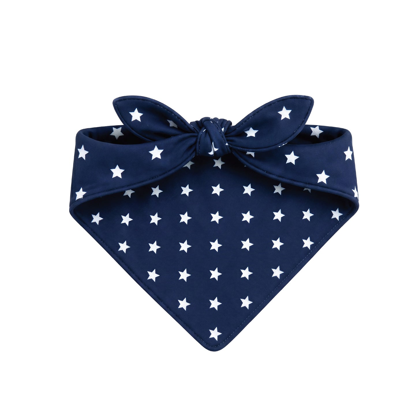 Navy & White Stars Printed Bandana