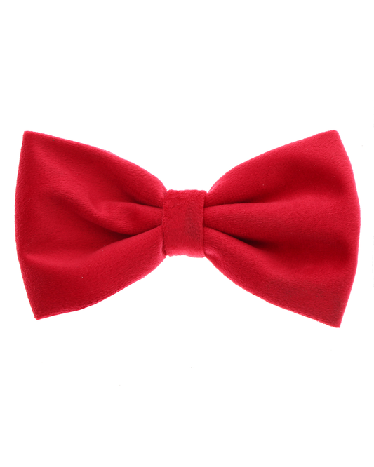 Red Velvet Collar Bow Tie