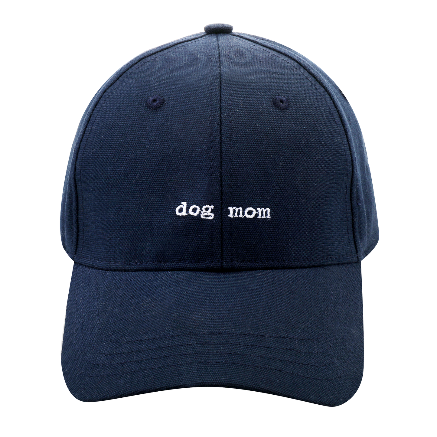 Dog Mom Navy Baseball Hat