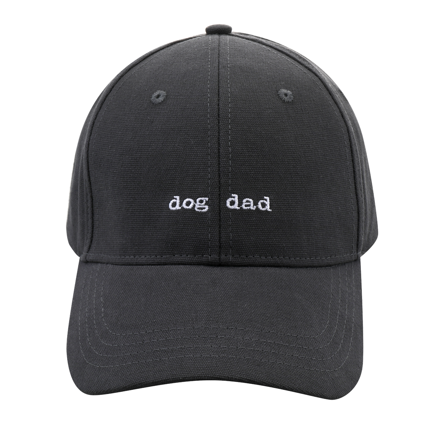 Dog Dad Grey Baseball Hat