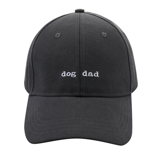 Dog Dad Grey Baseball Hat